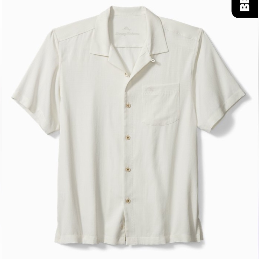Hawaiian Herringbone Silk Camp shirt